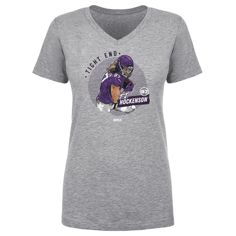 T.J. Hockenson Women's V-Neck T-Shirt | 500 LEVEL
