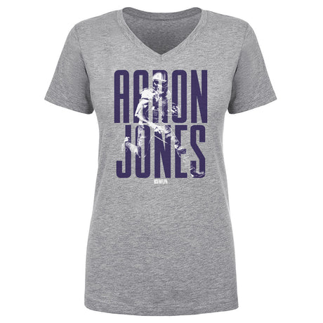 Aaron Jones Women's V-Neck T-Shirt | 500 LEVEL
