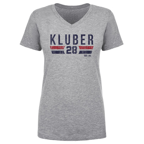 Corey Kluber Women's V-Neck T-Shirt | 500 LEVEL