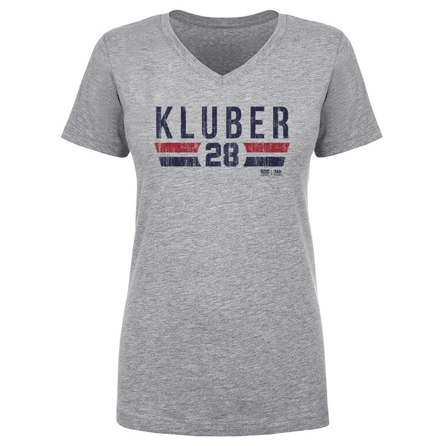 Corey Kluber Women's V-Neck T-Shirt | 500 LEVEL