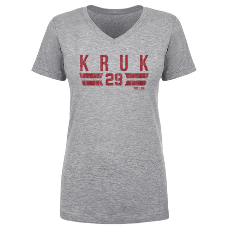 John Kruk Women's V-Neck T-Shirt | 500 LEVEL