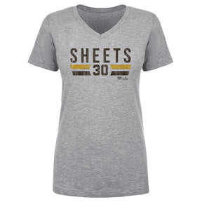 Gavin Sheets Women's V-Neck T-Shirt | 500 LEVEL