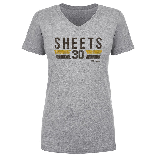 Gavin Sheets Women's V-Neck T-Shirt | 500 LEVEL
