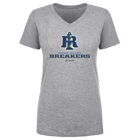 Rhode Island Breakers Women's V-Neck T-Shirt | 500 LEVEL