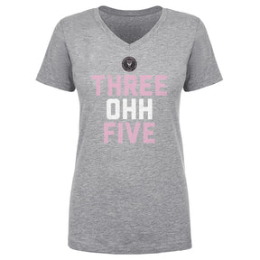 Inter Miami CF Women's V-Neck T-Shirt | 500 LEVEL