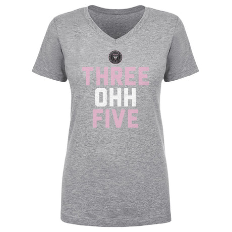 Inter Miami CF Women's V-Neck T-Shirt | 500 LEVEL