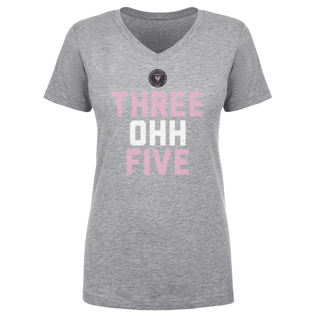 Inter Miami CF Women's V-Neck T-Shirt | 500 LEVEL