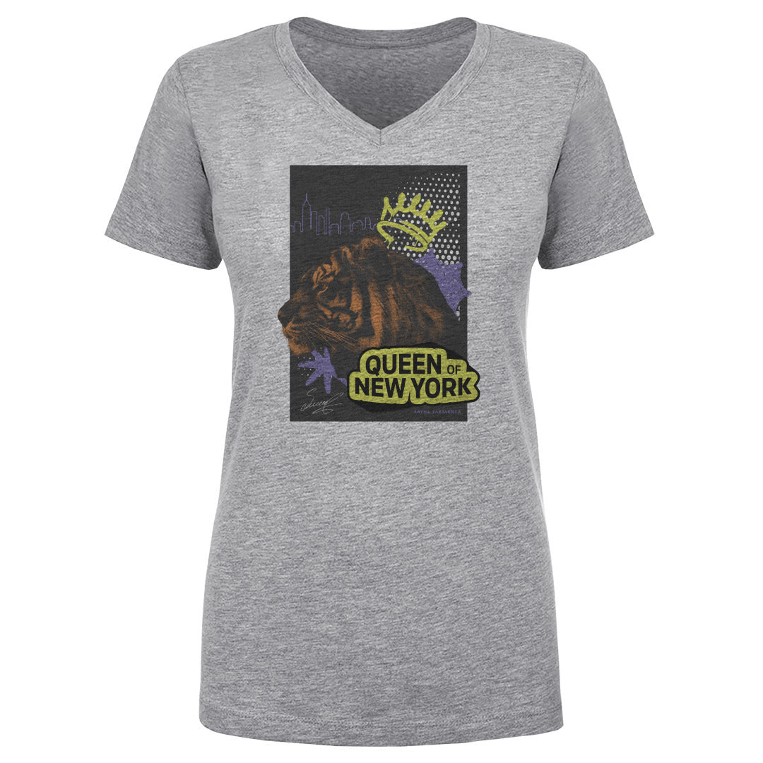 Aryna Sabalenka Women's V-Neck T-Shirt | 500 LEVEL