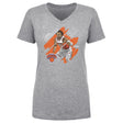Jalen Brunson Women's V-Neck T-Shirt | 500 LEVEL