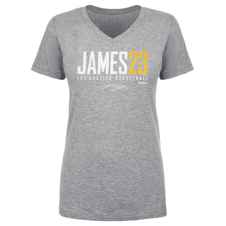 LeBron James Women's V-Neck T-Shirt | 500 LEVEL