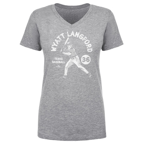 Wyatt Langford Women's V-Neck T-Shirt | 500 LEVEL
