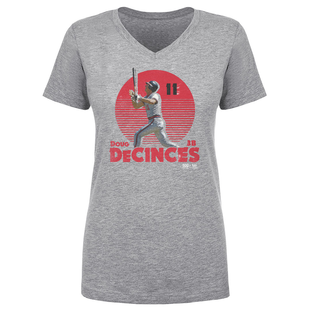 Doug DeCinces Women's V-Neck T-Shirt | 500 LEVEL