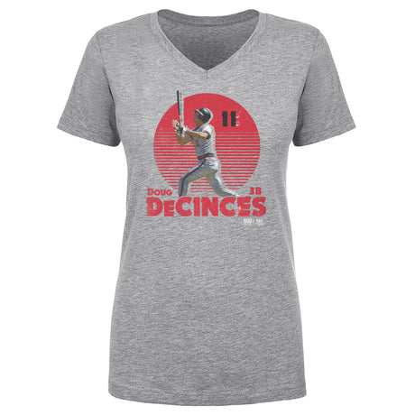 Doug DeCinces Women's V-Neck T-Shirt | 500 LEVEL