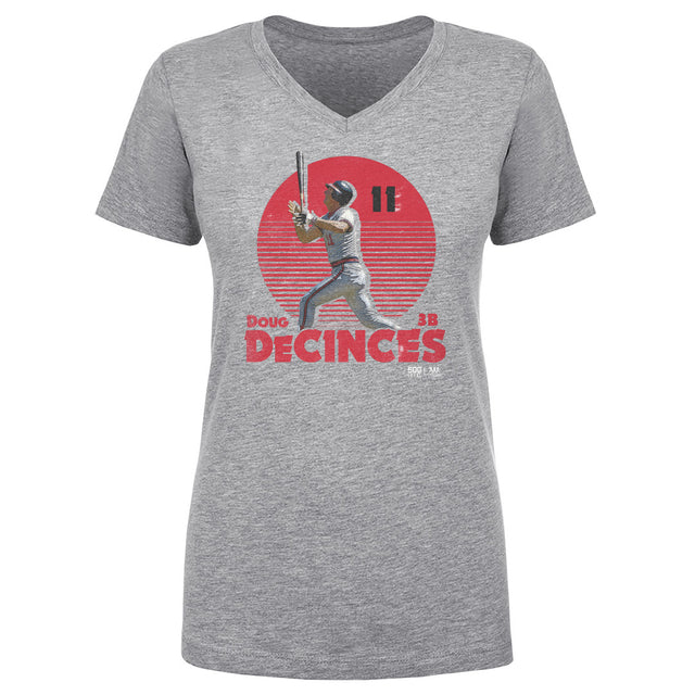 Doug DeCinces Women's V-Neck T-Shirt | 500 LEVEL