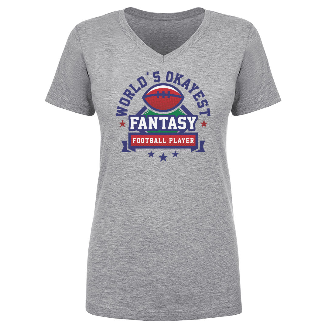 Fantasy Football Women's V-Neck T-Shirt | 500 LEVEL