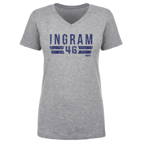 Ja'Marcus Ingram Women's V-Neck T-Shirt | 500 LEVEL