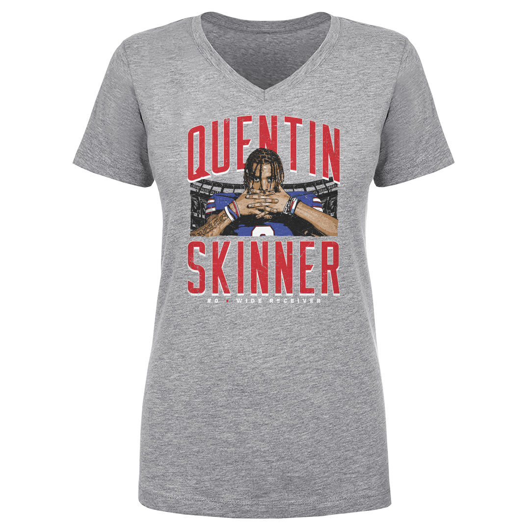 Quentin Skinner Women's V-Neck T-Shirt | 500 LEVEL