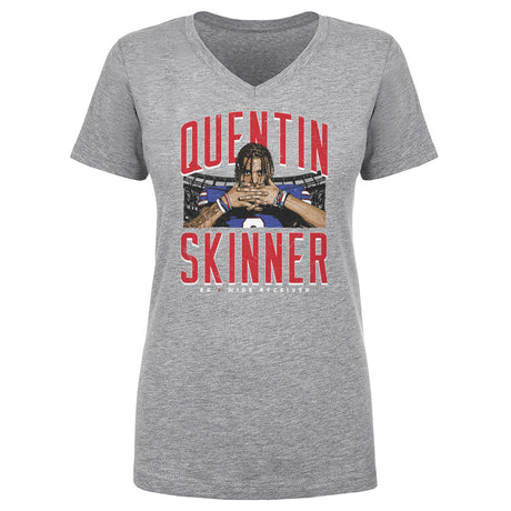 Quentin Skinner Women's V-Neck T-Shirt | 500 LEVEL