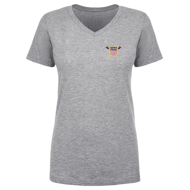 USRowing Women's V-Neck T-Shirt | 500 LEVEL