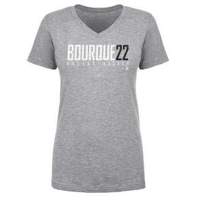 Mavrik Bourque Women's V-Neck T-Shirt | 500 LEVEL