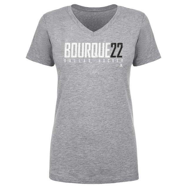 Mavrik Bourque Women's V-Neck T-Shirt | 500 LEVEL