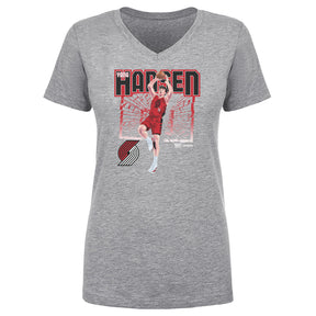 Yang Hansen Women's V-Neck T-Shirt | 500 LEVEL