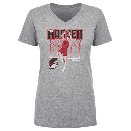 Yang Hansen Women's V-Neck T-Shirt | 500 LEVEL