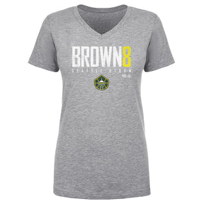 Lexie Brown Women's V-Neck T-Shirt | 500 LEVEL