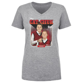 Matthew Tkachuk Women's V-Neck T-Shirt | 500 LEVEL