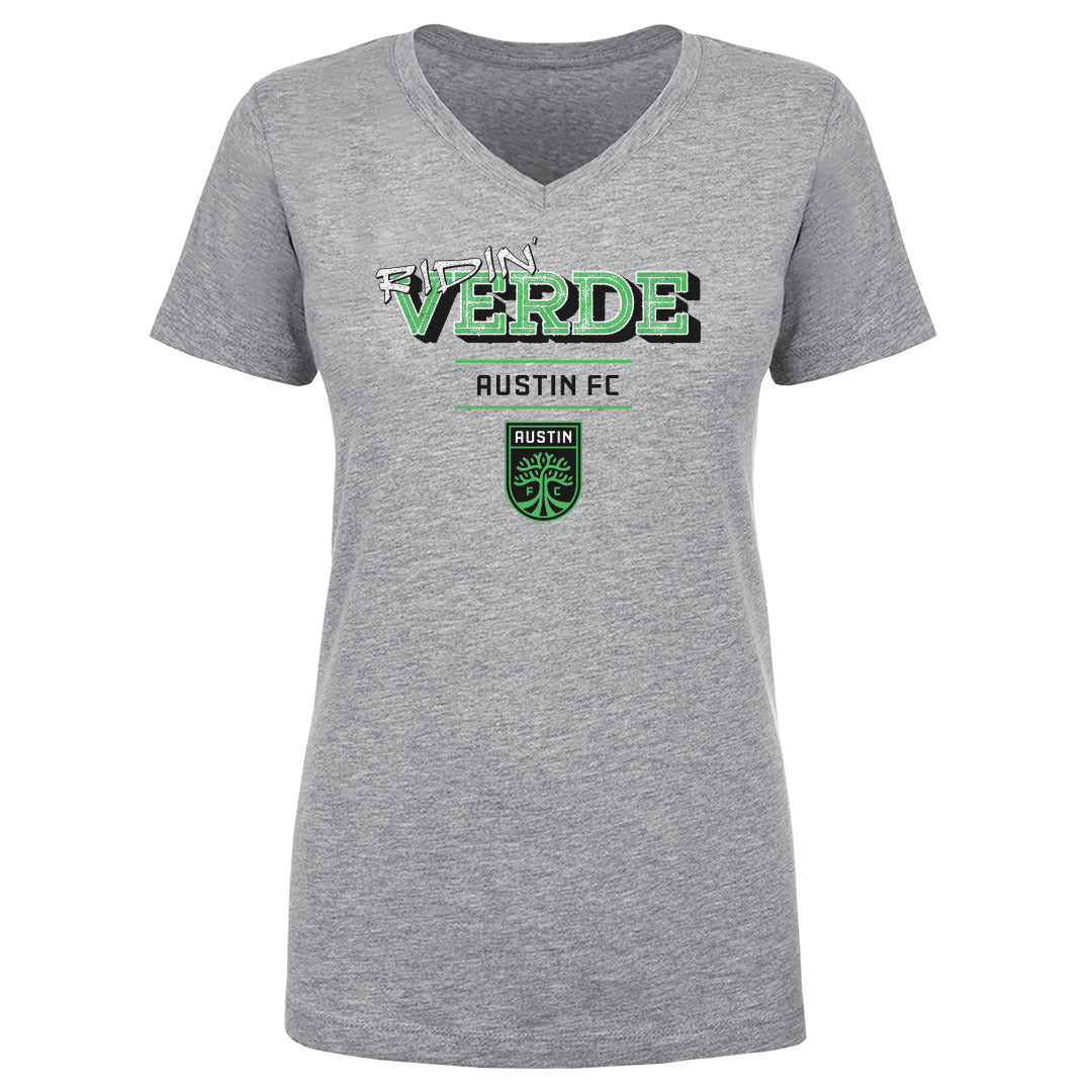 Austin FC Women&#39;s V-Neck T-Shirt | 500 LEVEL