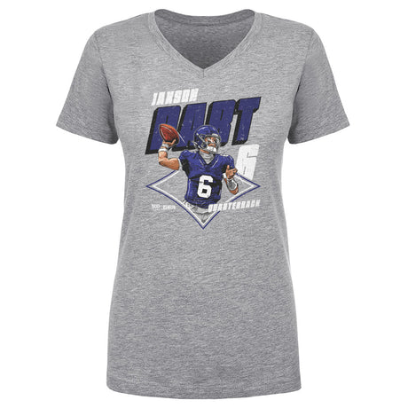 Jaxson Dart Women's V-Neck T-Shirt | 500 LEVEL