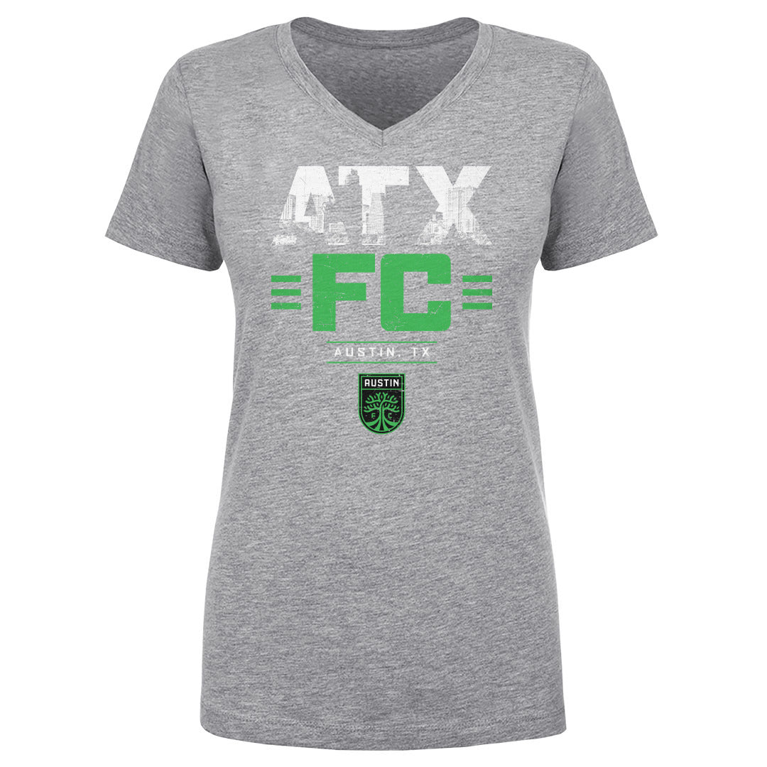 Austin FC Women's V-Neck T-Shirt | 500 LEVEL