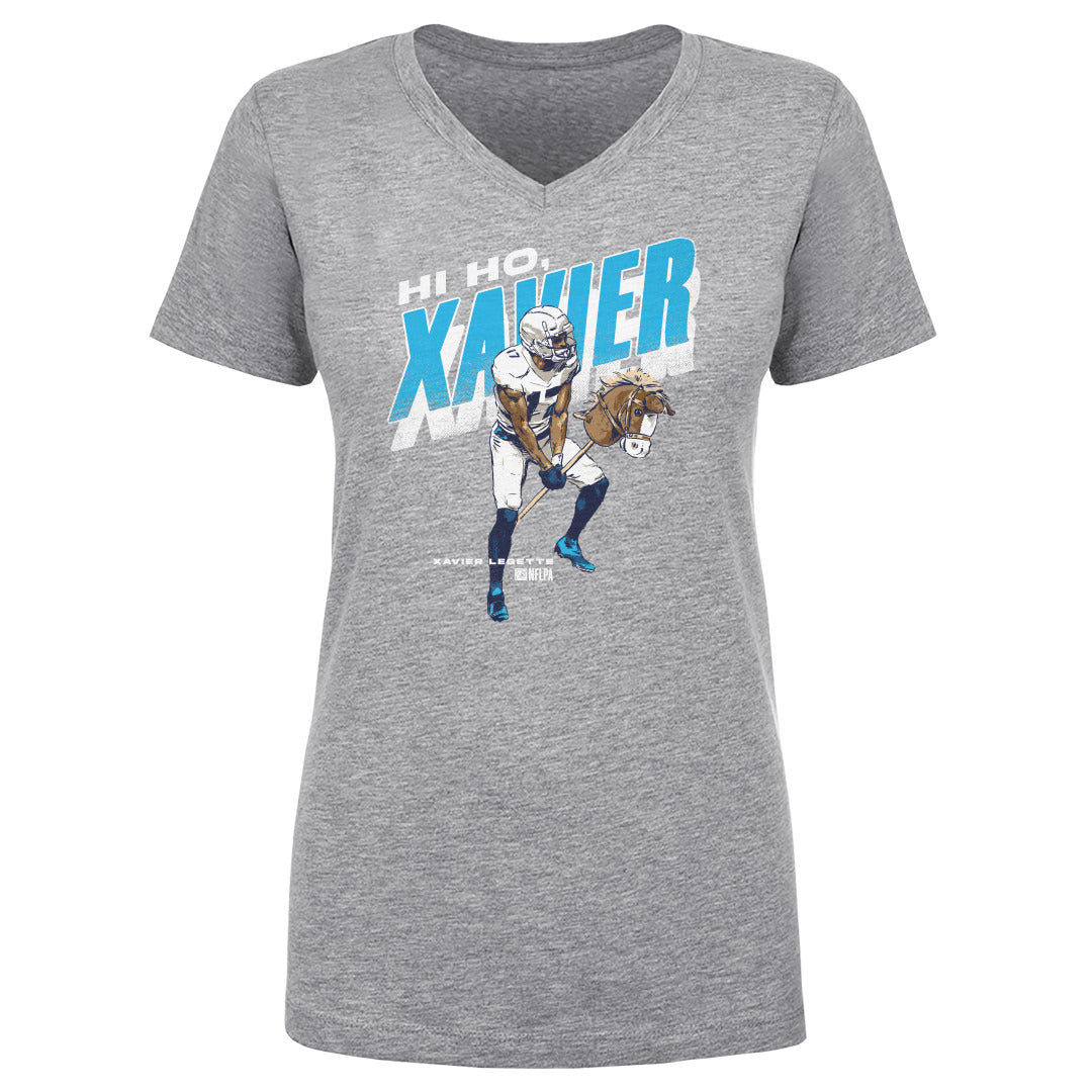 Xavier Legette Women's V-Neck T-Shirt | 500 LEVEL