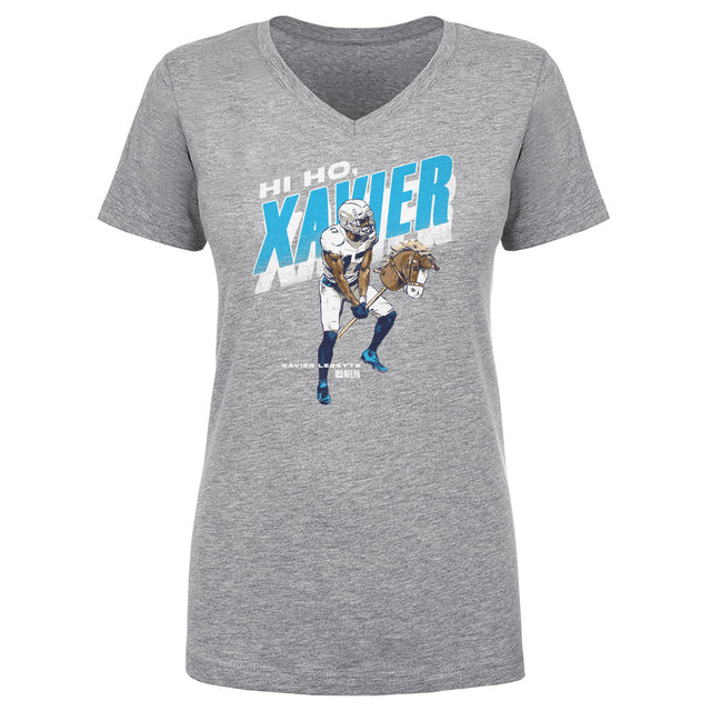 Xavier Legette Women's V-Neck T-Shirt | 500 LEVEL