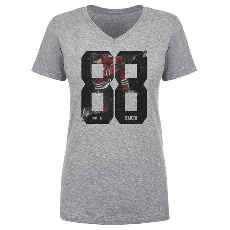 Patrick Kane Women's V-Neck T-Shirt | 500 LEVEL