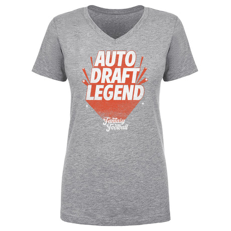 Fantasy Football Women's V-Neck T-Shirt | 500 LEVEL