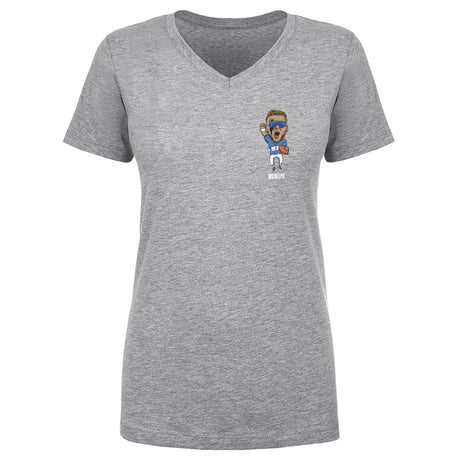 Aidan Hutchinson Women's V-Neck T-Shirt | 500 LEVEL