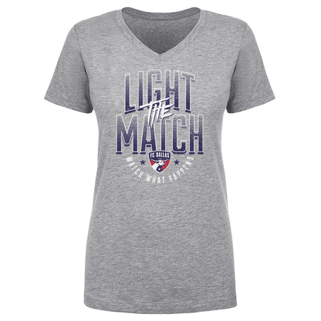 FC Dallas Women's V-Neck T-Shirt | 500 LEVEL