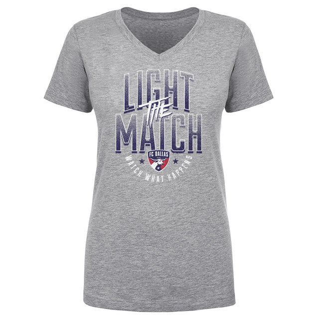 FC Dallas Women's V-Neck T-Shirt | 500 LEVEL