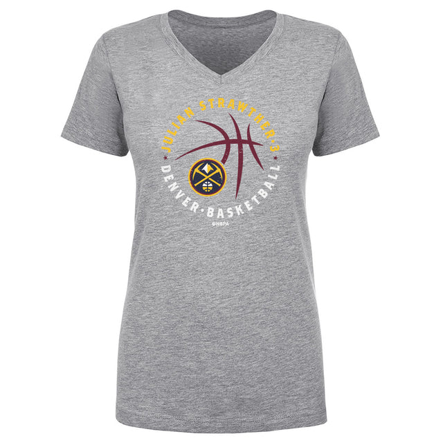Julian Strawther Women's V-Neck T-Shirt | 500 LEVEL