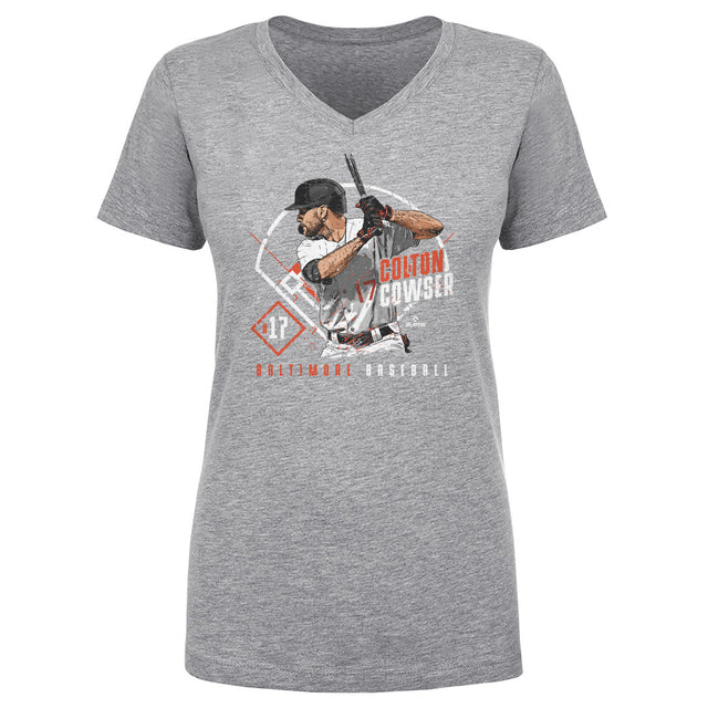 Colton Cowser Women's V-Neck T-Shirt | 500 LEVEL