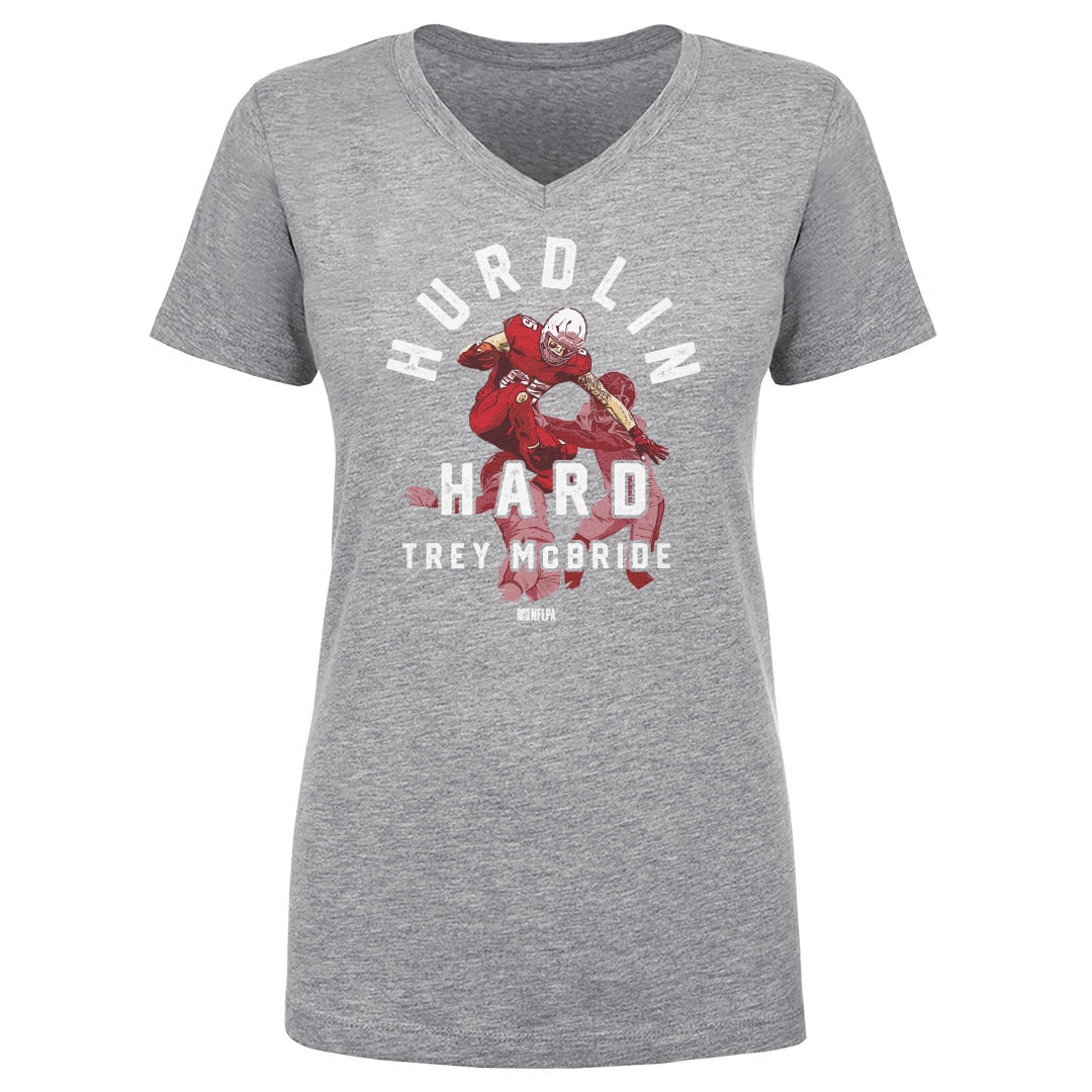 Trey McBride Women's V-Neck T-Shirt | 500 LEVEL