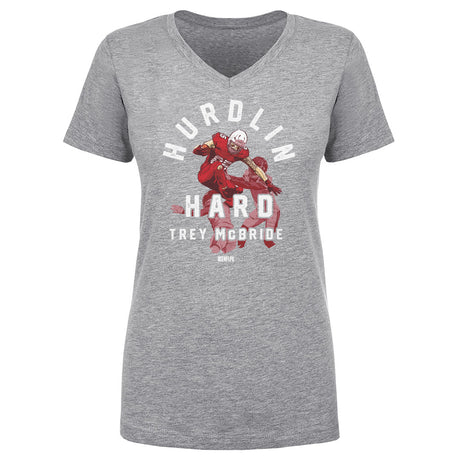 Trey McBride Women's V-Neck T-Shirt | 500 LEVEL