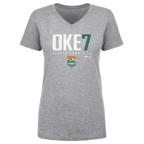 Ayo Oke Women's V-Neck T-Shirt | 500 LEVEL
