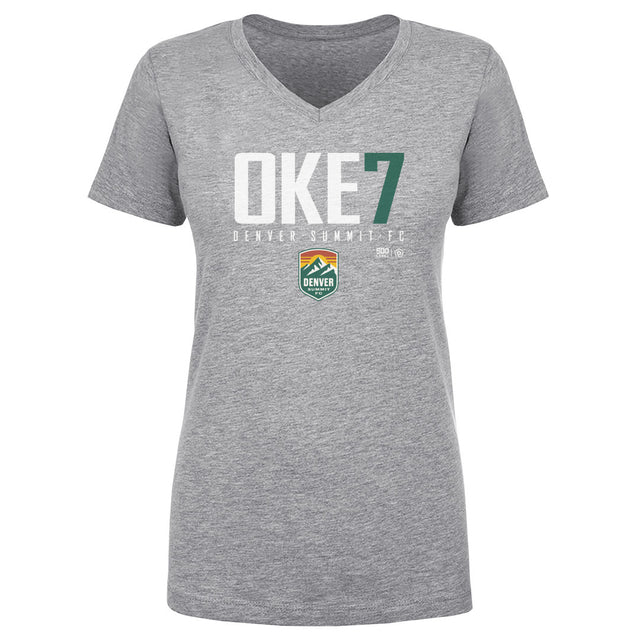 Ayo Oke Women's V-Neck T-Shirt | 500 LEVEL