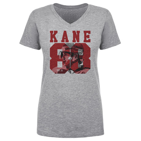 Patrick Kane Women's V-Neck T-Shirt | 500 LEVEL