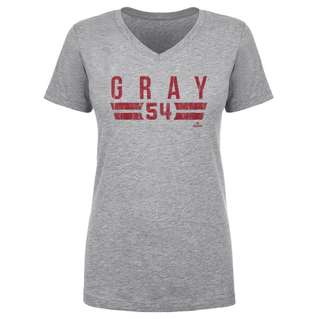 Sonny Gray Women's V-Neck T-Shirt | 500 LEVEL