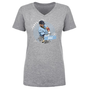 Yandy Diaz Women's V-Neck T-Shirt | 500 LEVEL