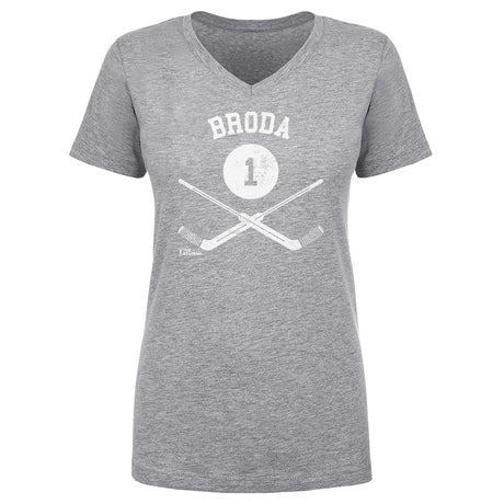 Turk Broda Women's V-Neck T-Shirt | 500 LEVEL