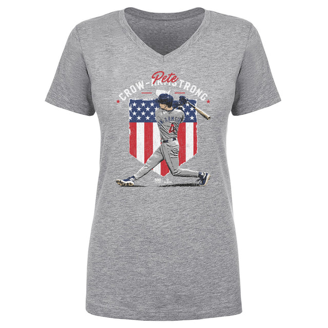 Pete Crow-Armstrong Women's V-Neck T-Shirt | 500 LEVEL